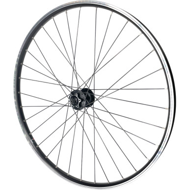Front wheel Mach1 Combo+ Black / M670 - 29" - Shimano QB400 - Quick release