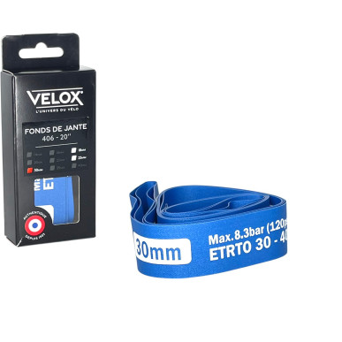 Rim tape nylon/PVC Velox - Cargo/Longtail 20" - 30mm (ETRTO 406) (pair)