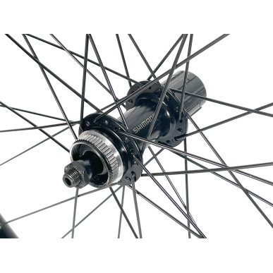 Rear wheel Mach1 Karma Black - 26" - Shimano QC400 CenterLock K7 9/10/11V - Quick release