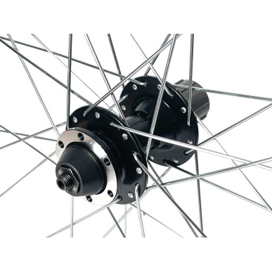 Rear wheel Mach1 ER-10 Black - 27.5" - Velox XC Disc K7 9/10/11V - Quick release