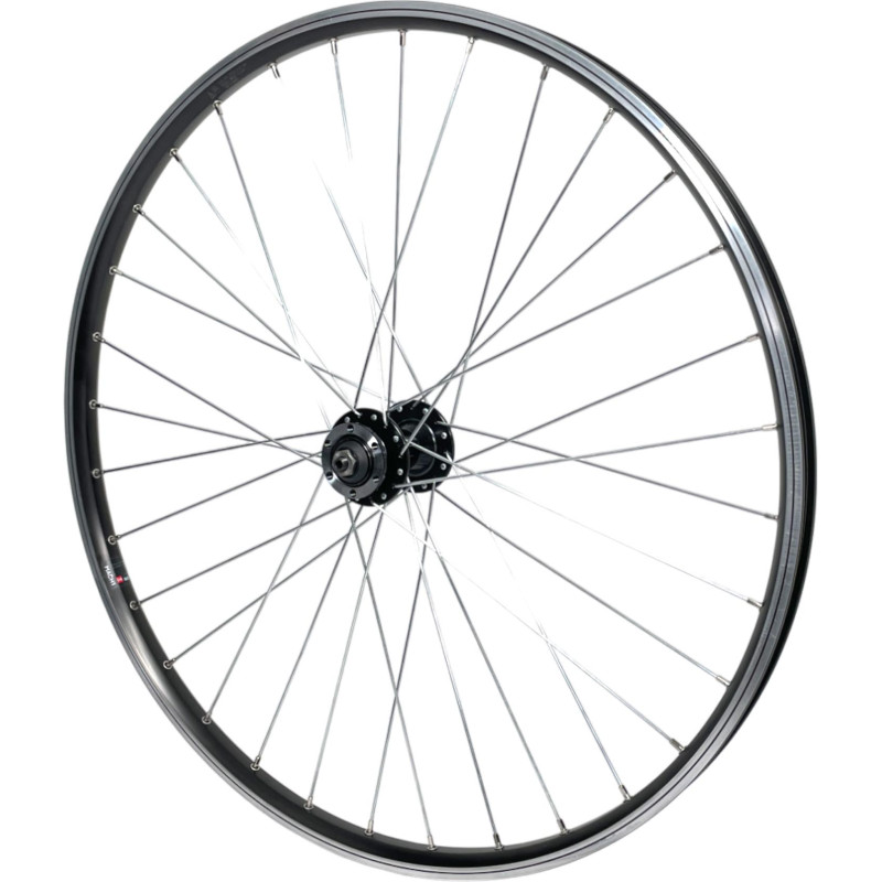 Front wheel Mach1 Combo+ Black / M670 - 26" - Velox MTB Disc - Quick release