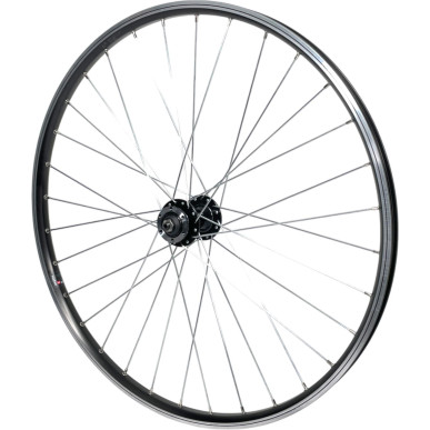 Front wheel Mach1 Combo+ Black / M670 - 26" - Velox MTB Disc - Quick release