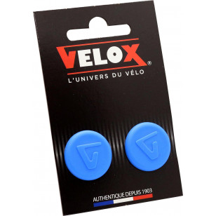 Embouts de guidon Velox - Bleu (La paire) Velox V027 Guidoline®
