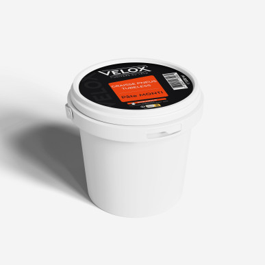Velox tubeless tyre mounting paste, 1 L tub