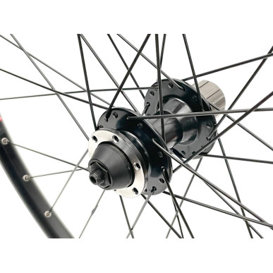 Rear wheel Ryde Rival 23 Black - 26" - Velox MTB Disc K7 9/10/11V - Quick release