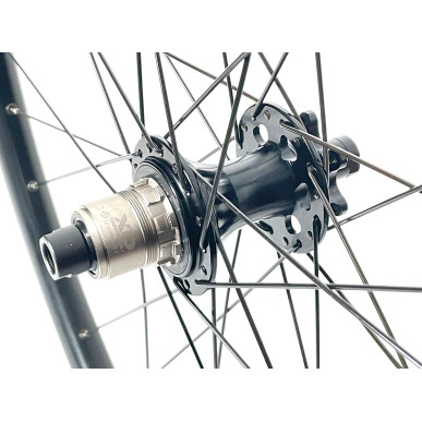 Rear wheel Ryde Rival 26 Black - 29" - Velox D462SB Boost Disc TX12/148 K7 Sram XD 12V