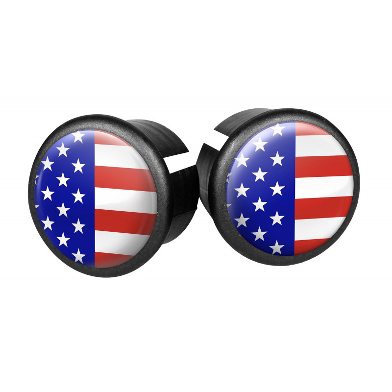 Handlebar end caps Velox - United States (pair)