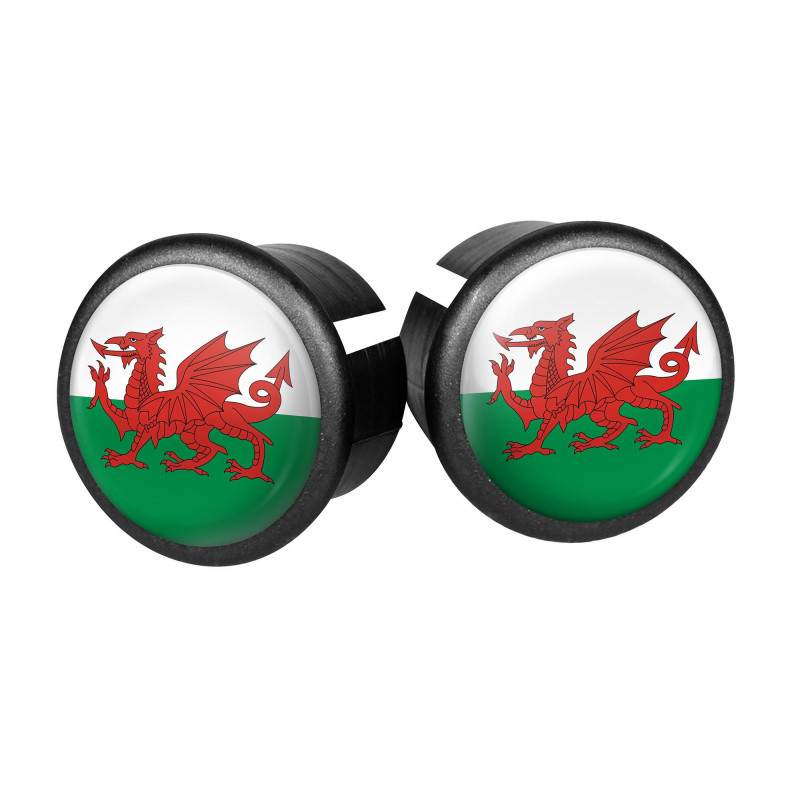 Embouts de guidon Velox - Pays-de-Galles (La paire) Velox V027K-WLS Guidoline®