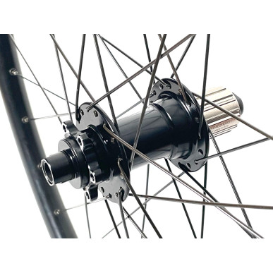 Rear wheel NEO Black - 29" - Velox D462SB Disc TX12/142 K7 9/10/11V