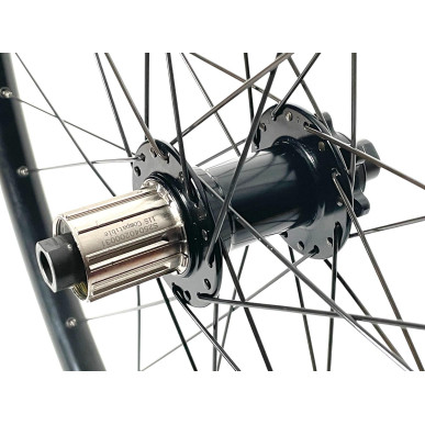 Rear wheel Ryde Rival 26 Black - 27.5" - Velox D462SB Boost Disc TX12/148 K7 9/10/11V