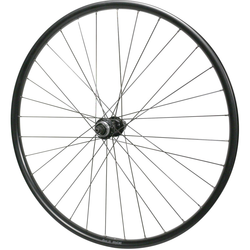 Front wheel Ryde Rival 26 Black - 29" - Shimano Altus MT200 - Quick release Front wheel Ryde Rival 26 Black - 29" - Shimano Altus MT200 - Quick release