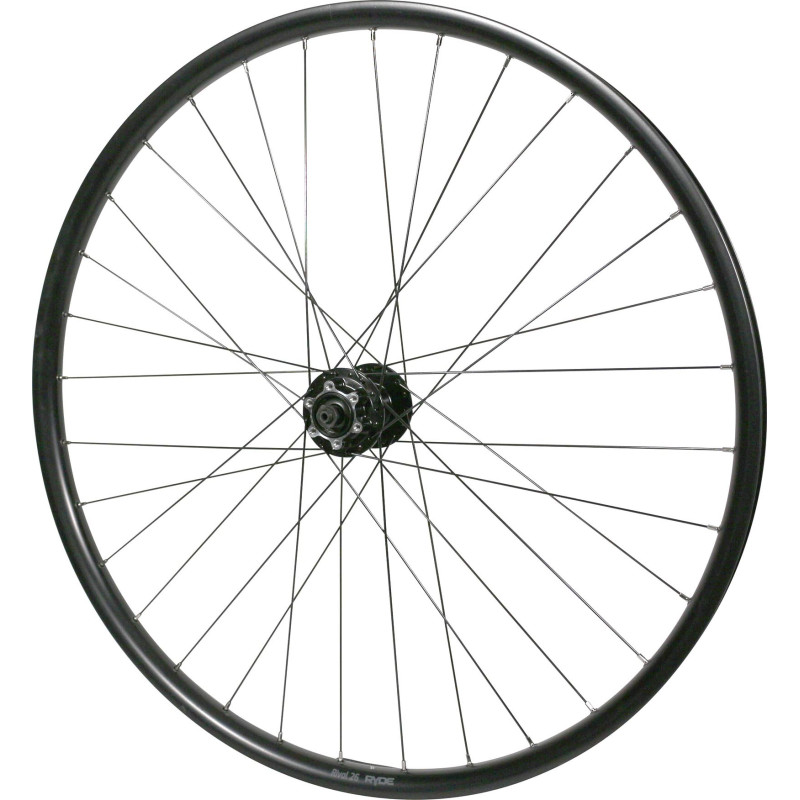 Front wheel Ryde Rival 26 Black - 27.5" - Shimano QB400 - Quick release