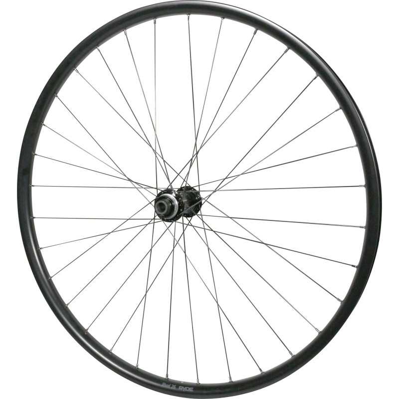 FRONT WHEEL RYDE RIVAL 26 Black 29" - SHIMANO TC500 Centerlock TX15/100 Black - 32T (IN) Velox WH06426 Wheels FRONT WHEEL RYDE RIVAL 26 Black 29" - SHIMANO TC500 Centerlock TX15/100 Black - 32T (IN) Velox WH06426 Wheels