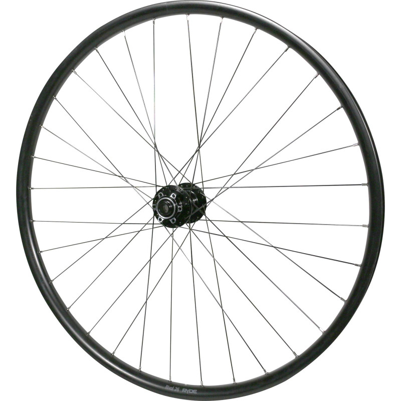 Front wheel Ryde Rival 26 Black - 29" - Velox D041SB Disc TX15/100 Front wheel Ryde Rival 26 Black - 29" - Velox D041SB Disc TX15/100