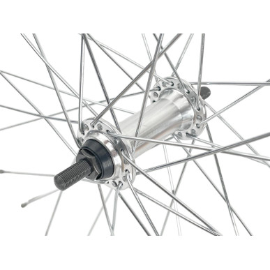 Front wheel Mach1 M110 Silver - 27.5" - Velox Urban - Nuts