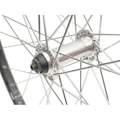 Front wheel Mach1 CFX Black - Velox Urban - Quick release
