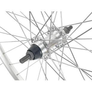 Rear wheel Mach1 M110 Silver - 27.5" - Velox Urban RL 5/6/7V - Nuts