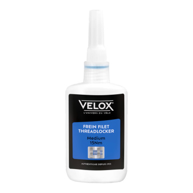 Velox medium-strength blue threadlocker 15 N·m, 50 ml bottle