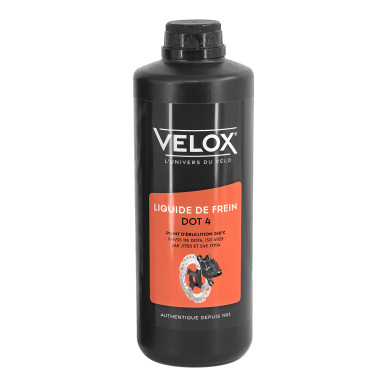 Velox DOT 4 brake fluid, 500 ml bottle